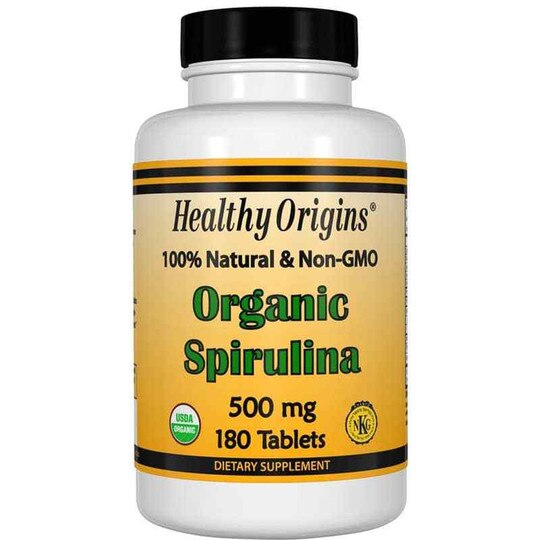 Organic Spirulina 500 Mg, HLO